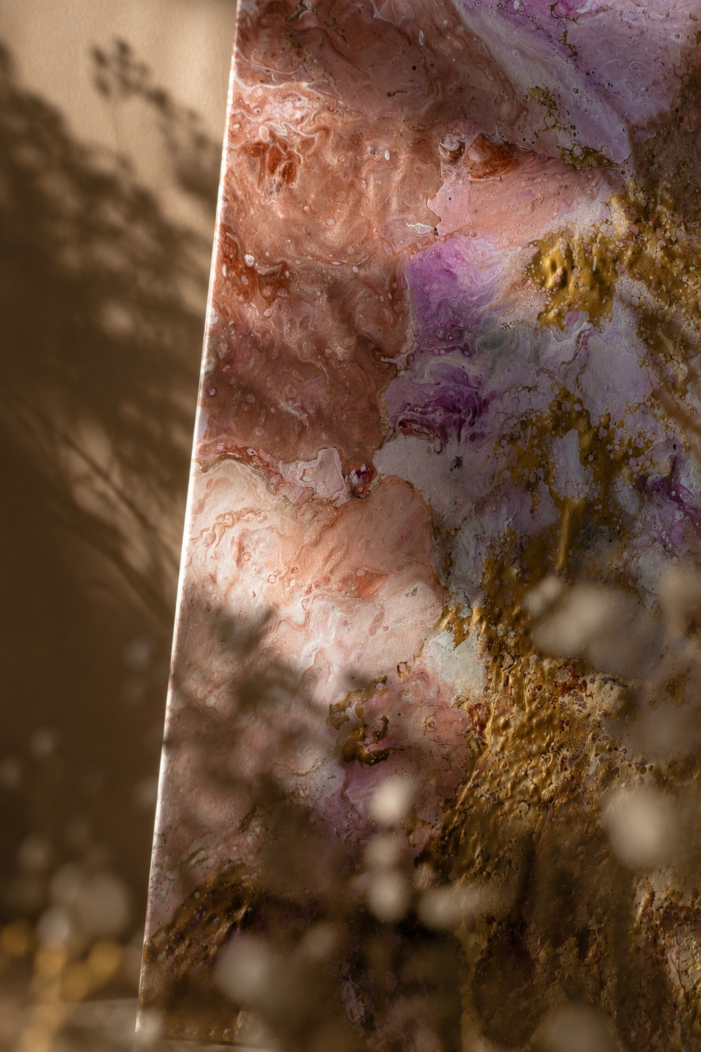 Abstract schilderij van Jessie Dechering